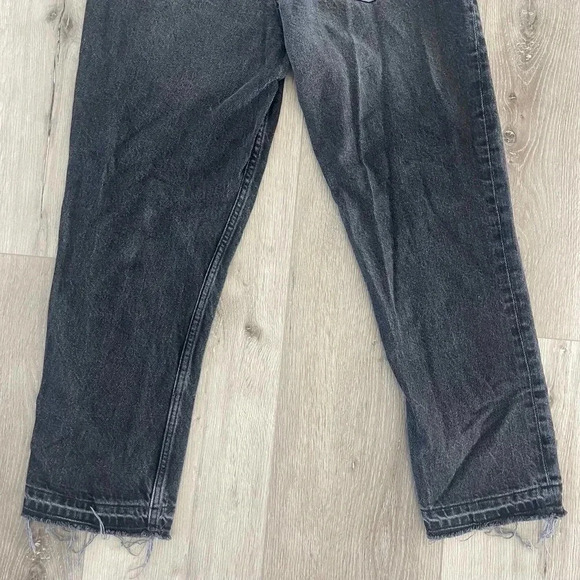 Old Navy High-Waisted Slouchy Straight Distressed Jeans Dark Wash Blue Size 6T - Picture 9 of 9